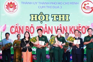 Hội thi cán bộ “Dân vận khéo” năm 2019: Đảng ủy Bộ Tư lệnh TPHCM đoạt giải nhất