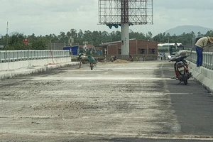 Sửa chữa xong 13 cầu cũ trên quốc lộ 1A đoạn qua Bình Định