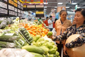 Tiêu thụ rau quả tại hệ thống của Saigon Co.op trên địa bàn TPHCM đạt bình quân 1.100 tấn/tháng