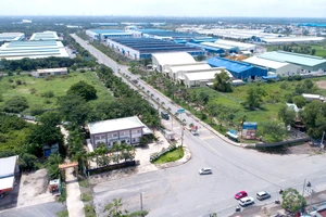 Khu công nghiệp Tân Kim ở huyện Cần Giuộc lấp đầy trên 87% diện tích