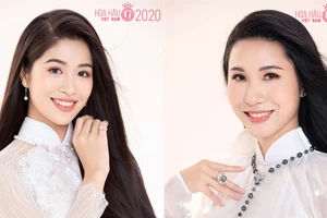 Bộ ảnh của hai thí sinh Hoa hậu Việt Nam là tiếp viên hàng không 