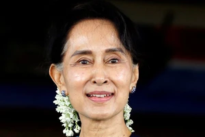 Đảng của bà Aung San Suu Kyi đã vượt qua ngưỡng 322 ghế để tiếp tục nắm quyền. Ảnh: REUTERS