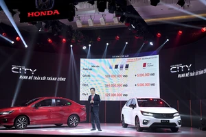 Honda City thế hệ thứ 5 chính thức ra mắt thị trường Việt Nam