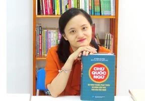 Facebooker Nguyễn Thị Thùy Dung của trang “Ngày ngày viết chữ”