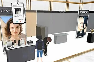 Không gian thực tế ảo mô phỏng cửa hàng Isetan