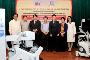JICA tặng Bệnh viện Trung ương Huế thiết bị y tế
