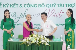 Bệnh viện Thẩm mỹ Thu Cúc cùng Mạng lưới Ung thư vú Việt Nam thành lập quỹ “Vì phụ nữ Việt”