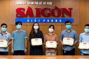 Trao Giải thưởng "Ngòi bút trẻ 2021" cho 5 phóng viên Báo Sài Gòn Giải Phóng