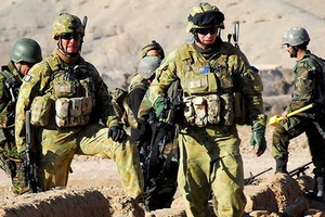 Binh sỹ Australia tại Afghanistan. Nguồn: isaf.nato.int
