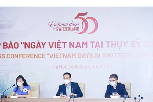 Họp báo thông tin về Ngày Việt Nam tại Thụy Sĩ năm 2021