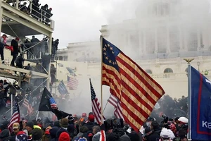 Cuộc bạo loạn Đồi Capitol. Nguồn: Reuters