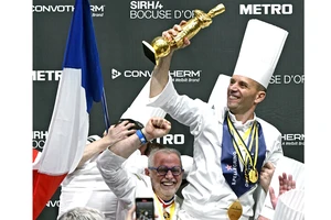 Đầu bếp Davy Tissot giành giải thưởng cao nhất cuộc thi