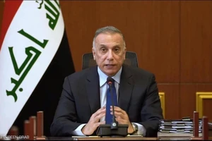 Thủ tướng Iraq bị ám sát hụt sáng 7-11. Ảnh: Skynewsarabia
