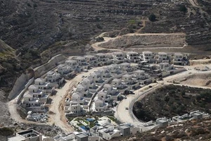 Khu định cư Givat Zeev của Israel ở gần Jerusalem. Ảnh: THX