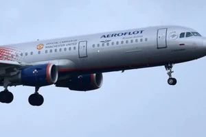  Một máy bay của hãng hàng không Aeroflot, Nga