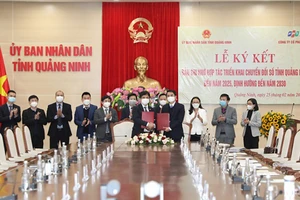 Quảng Ninh và FPT ký kết hợp tác thực hiện chuyển đổi số toàn diện