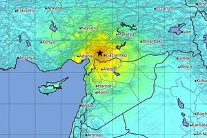 Động đất mạnh 7,8 tại Thổ Nhĩ Kỳ, ít nhất 100 người thiệt mạng ở Thổ Nhĩ Kỳ và Syria
