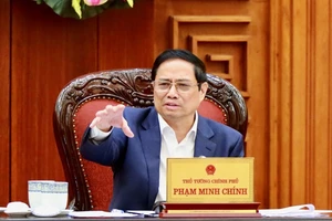 Thủ tướng Phạm Minh Chính chỉ đạo các giải pháp để xử lý thiếu hụt điện cục bộ và ngắn hạn. Ảnh: VGP