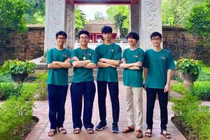 Đội tuyển học sinh Việt Nam dự Olympic Vật lý quốc tế 2023