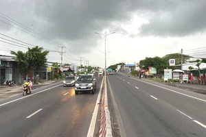 Trên tuyến Quốc lộ 1 qua Tiền Giang không xảy ra tình trạng kẹt xe
