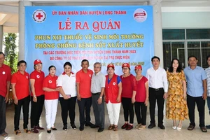 Vedan Việt Nam hỗ trợ phòng chống dịch bệnh cho các trường học tại huyện Long Thành - tỉnh Đồng Nai