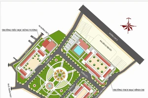 Quy hoạch xây dựng cụm trường học tại khu đất công trình công cộng ở phường 6, quận Tân Bình, TPHCM