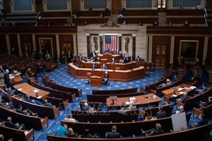 Quang cảnh một phiên họp Hạ viện Mỹ. Ảnh: AFP/TTXVN