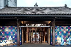 Cửa hàng của Louis Vuitton tại Thành Đô, Tứ Xuyên, Trung Quốc. Ảnh: LOUIS VUITTON