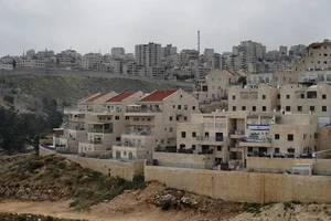 Toàn cảnh một khu định cư của Israel ở Đông Jerusalem 
