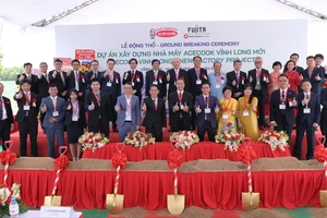 Lễ động thổ Dự án nhà máy Acecook Việt Nam mới tại tỉnh Vĩnh Long