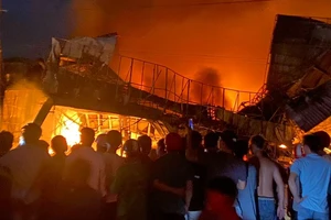 Công an tỉnh Bình Phước thông tin vụ cháy nhà sách ở thị xã Phước Long