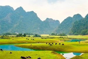 UNESCO kết thúc chuyến thẩm định Công viên Địa chất Lạng Sơn