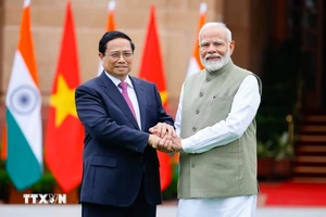 Thủ tướng Phạm Minh Chính và Thủ tướng Ấn Độ Narendra Modi