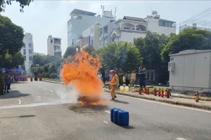 Các đội tham gia hội thi ở quận Tân Phú