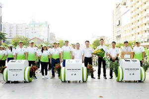 Bridgestone Việt Nam tài trợ 100 thùng rác thông minh