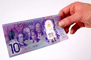 Canada phát hành mẫu tiền đặc biệt