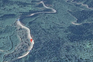 Quốc lộ 49 - nơi xảy ra sự cố sạt lở. Ảnh: Google Map