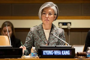 Tân Ngoại trưởng Hàn Quốc Kang Kyung-wha. Ảnh: AP