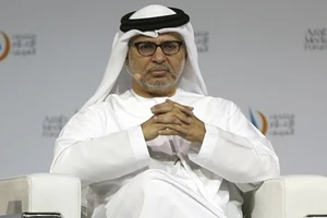 Ngoại trưởng Các Tiểu vương quốc Arab thống nhất (UAE) Anwar Gargash. Ảnh: AP.