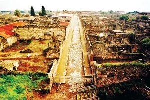 Phát hiện “tiểu Pompeii” ở Pháp