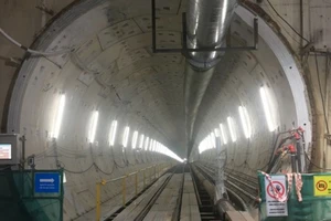 Ngày 31-10, hoàn thành đường ngầm metro đầu tiên