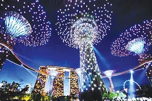 Lượng du khách đến Singapore tăng mạnh 