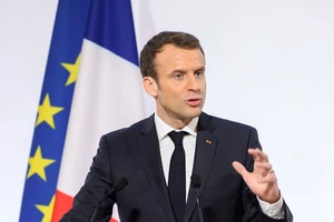 Tổng thống Pháp Emmanuel Macron. (Ảnh: THX/TTXV