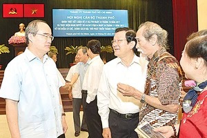 Bí thư Thành ủy TPHCM Nguyễn Thiện Nhân: Đột phá công tác cán bộ, triển khai hiệu quả cơ chế đặc thù