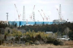 Nhà máy điện hạt nhân Fukushima Daiichi ở Okuma hiện vẫn nằm trong khu vực bị phong tỏa và cách ly sau thảm họa động đất và sóng thần. (Nguồn: Kyodo/ TTXVN)