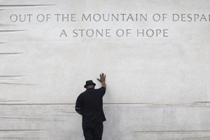 Đài tưởng niệm Martin Luther King Jr tại Washington. (Nguồn: AP)