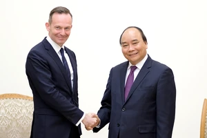 Thủ tướng Nguyễn Xuân Phúc tiếp ông Volker Wissing. Ảnh: VGP
