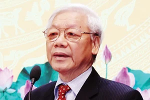 Tổng Bí thư Nguyễn Phú Trọng phát biểu tại lễ kỷ niệm