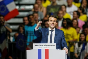 Tổng thống Pháp Emmanuel Macron ẢNH: Reuters