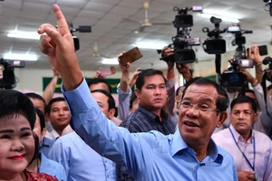 Điện mừng nhân dịp Campuchia tổ chức thành công cuộc bầu cử Quốc hội khóa VI